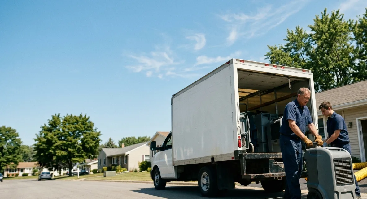 Water Damage Cleanup in Borden, IN near me